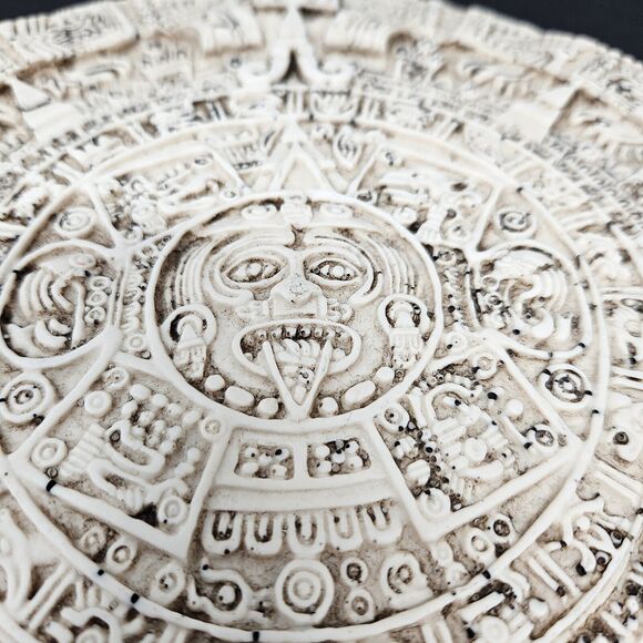 Ceramic Mayan Calendar 10in - Picture 3 of 6
